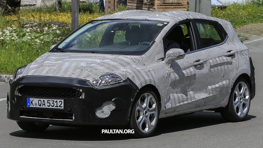 SPIED: 2017 Ford Fiesta caught in production body 504727