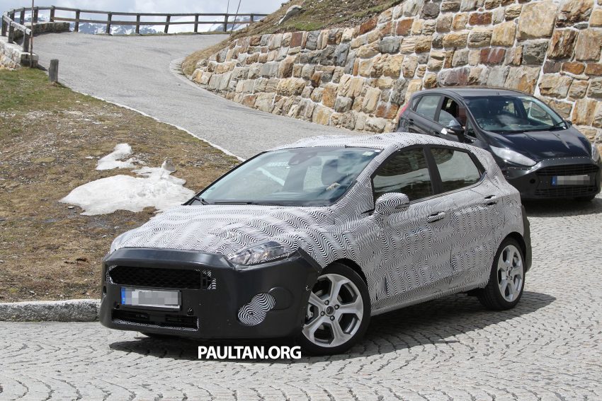 SPIED: 2017 Ford Fiesta caught in production body 505252