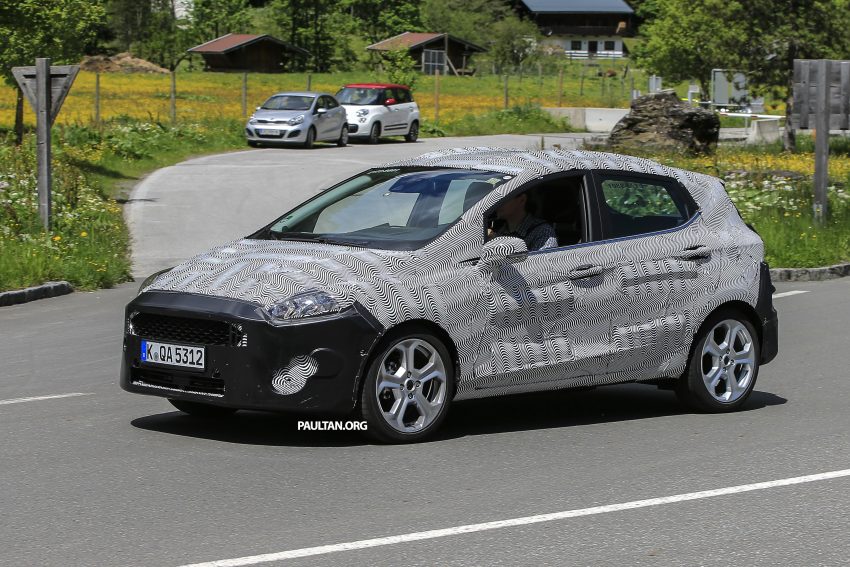 SPIED: 2017 Ford Fiesta caught in production body 504728