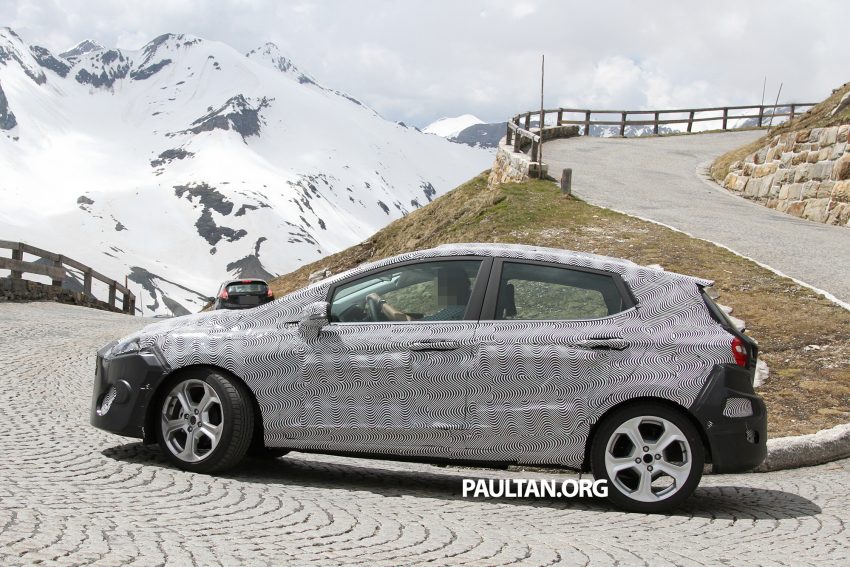 SPIED: 2017 Ford Fiesta caught in production body 505250
