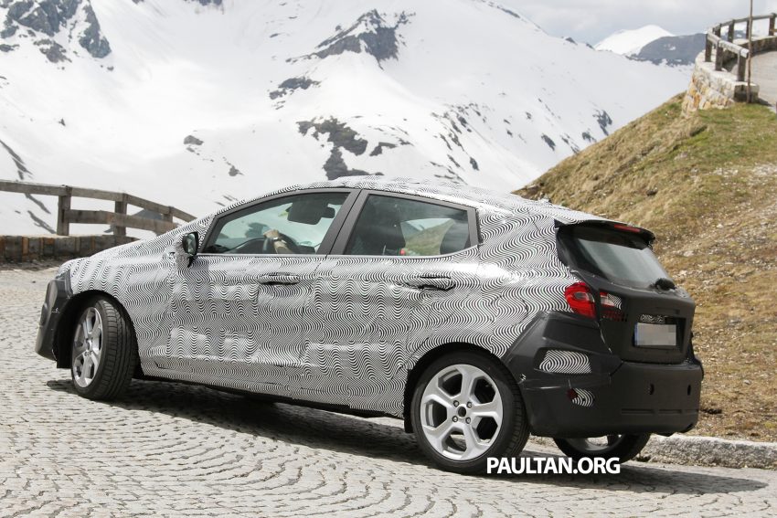 SPIED: 2017 Ford Fiesta caught in production body 505247