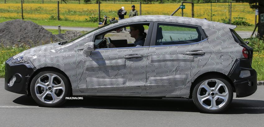 SPIED: 2017 Ford Fiesta caught in production body 504731