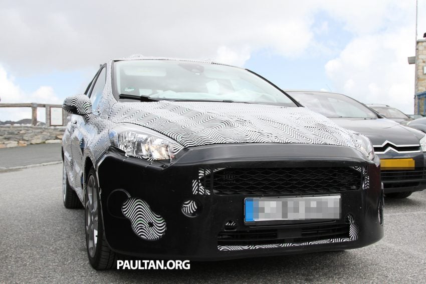 SPIED: 2017 Ford Fiesta caught in production body 505243