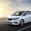 Opel/Vauxhall Zafira facelift unveiled with new face