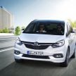 Opel/Vauxhall Zafira facelift unveiled with new face