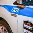 Perodua Bezza security patrol car displayed at launch