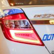 Perodua Bezza security patrol car displayed at launch