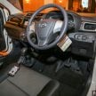Perodua Bezza security patrol car displayed at launch
