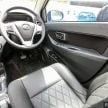 Perodua Bezza – senarai elemen varian demi varian