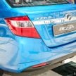 Perodua Bezza – senarai elemen varian demi varian
