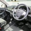 Perodua Bezza – senarai elemen varian demi varian