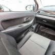 Perodua Bezza – senarai elemen varian demi varian