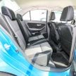 Perodua Bezza – senarai elemen varian demi varian