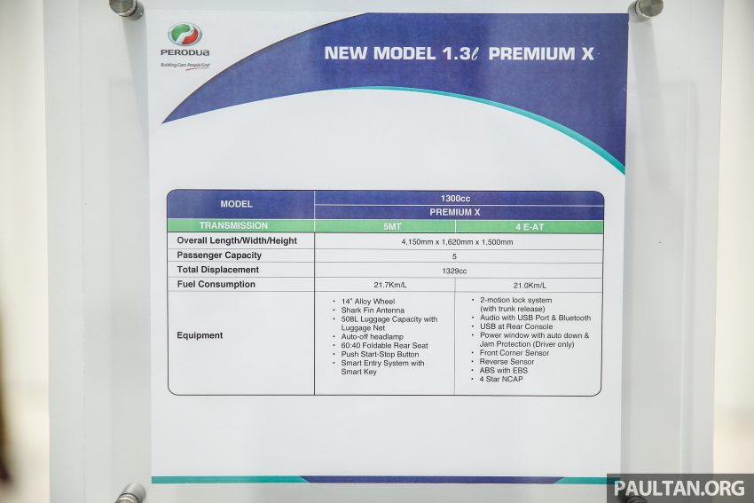 Perodua Bezza dilancarkan, enjin 1.0L VVT-i dan 1.3L Dual VVT-i, harga bermula dari RM37K hingga RM51K 522581