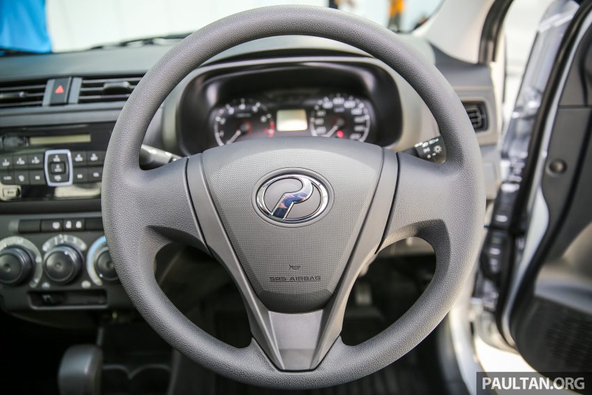 Perodua Bezza – senarai elemen varian demi varian 520100