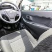 Perodua Bezza – senarai elemen varian demi varian