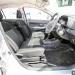 Perodua Bezza – senarai elemen varian demi varian