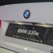 BMW 330e iPerformance Sport plug-in hybrid launched in Malaysia: 0-100 km/h 6.1 sec, 2.1 l/100 km, RM249k