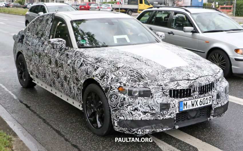 SPYSHOTS: G20 BMW 3 Series caught, interior seen 531913