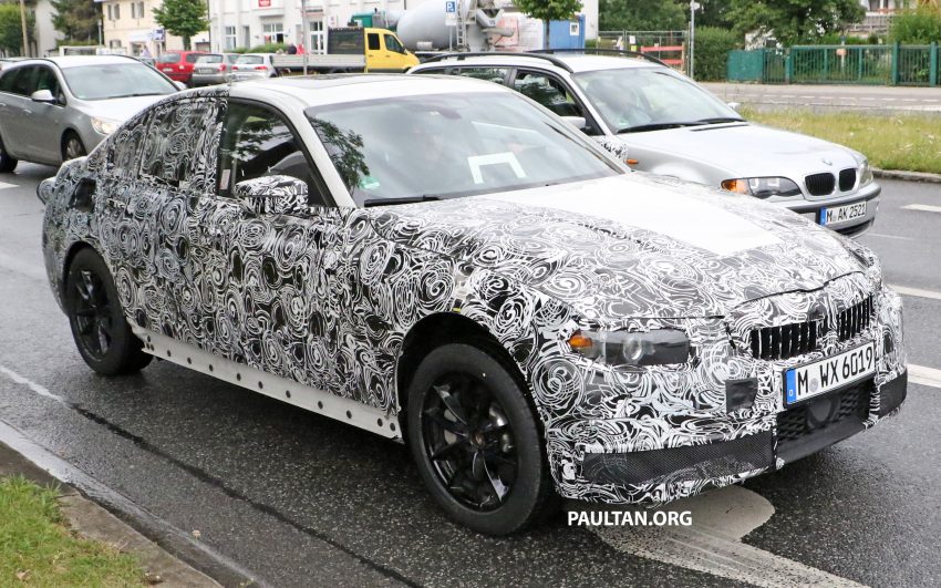 SPYSHOTS: G20 BMW 3 Series caught, interior seen 531915