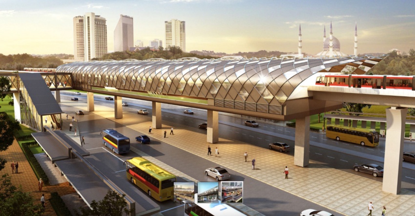 RM9 bil LRT3 project launched – 37 km from Bandar Utama to Klang, 26 stations, completion in 2020 540086