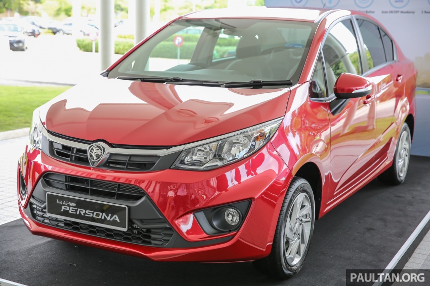 Proton Persona 2016 secara rasminya dilancarkan – 1.6L VVT, empat varian, harga bermula RM47k 539448