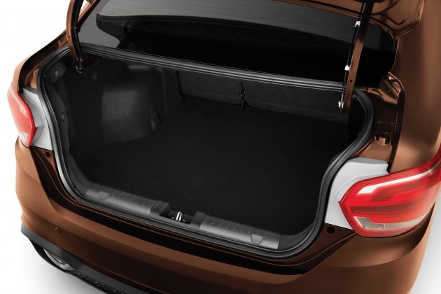 Trunk Boot empty