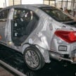 2016 Proton Saga four-star ASEAN NCAP body cutout