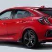 Honda Civic hatchback 2017 bakal tampil perdana di Eropah – 1.0L, 1.5L VTEC Turbo dan 1.6 i-DTEC diesel