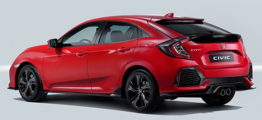 Honda Civic hatchback 2017 bakal tampil perdana di Eropah – 1.0L, 1.5L VTEC Turbo dan 1.6 i-DTEC diesel 549974