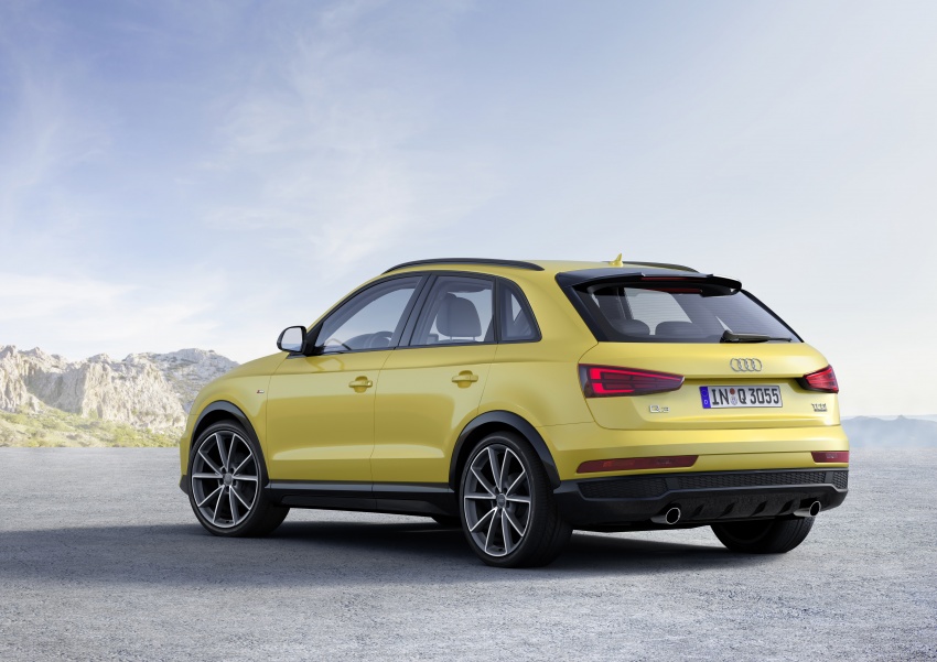 Audi Q3 facelifted again, adds S line competition trim 549478