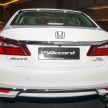 2016 Honda Accord facelift now in M’sia, from RM145k – 2.4 VTi-L now RM5k cheaper, 6 airbags across range