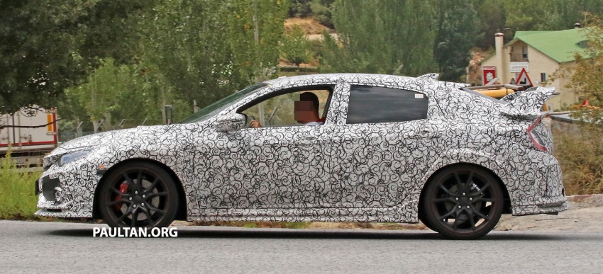 SPYSHOT: Honda Civic Type-R generasi terbaharu sedang membuat ujian jalan raya di Sepanyol! 545598