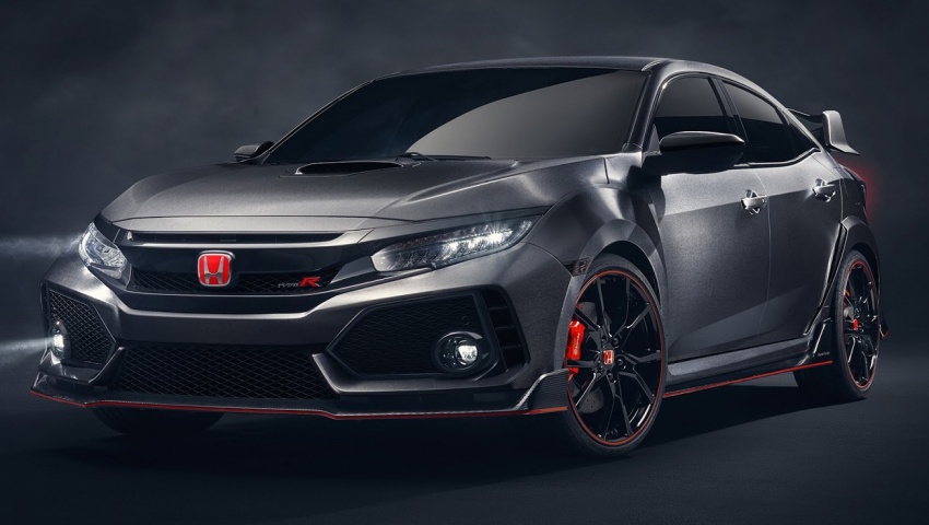 Honda Civic Type R Prototype tidak sabar ke Paris 555572