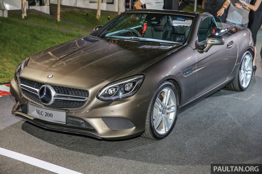 Mercedes-Benz SLC launched in Malaysia – SLC200 at RM398,888, SLC300 AMG Line at RM468,888 556793