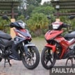 Honda RS150R vs Yamaha Y15ZR – Dua model terhangat bersemuka dalam segmen kapcai sports