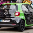 2017 Smart Electric Drive range: fortwo, cabrio, forfour