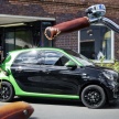 2017 Smart Electric Drive range: fortwo, cabrio, forfour