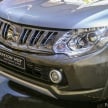 Mitsubishi Triton VGT upgraded – now with 181 PS, 430 Nm 2.4L MIVEC diesel engine, new X variant