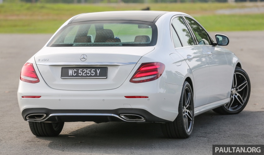 PANDU UJI: Mercedes-Benz W213 E 200 – penanda aras baharu segmen sedan mewah eksekutif 567000