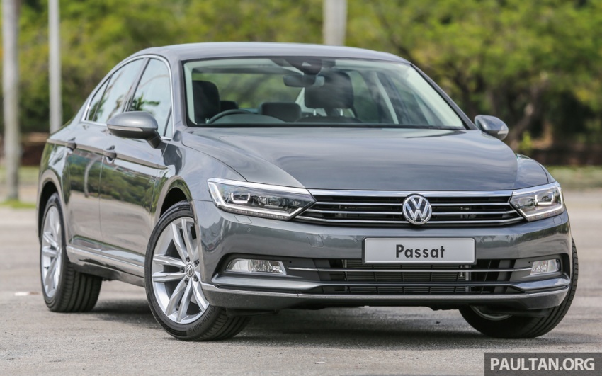 Volkswagen Passat B8 dipertonton awal sebelum pelancaran – pilihan enjin 1.8L dan 2.0L TSI, tiga varian 572346