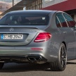 Mercedes-AMG W213 E63 4MATIC+ dan E63 S 4MATIC+ – E-Class paling berkuasa pernah dihasilkan