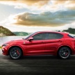 Alfa Romeo Stelvio – crossover pertama dari jenama tersebut, varian tertinggi Quadrifoglio 505 hp/600 Nm