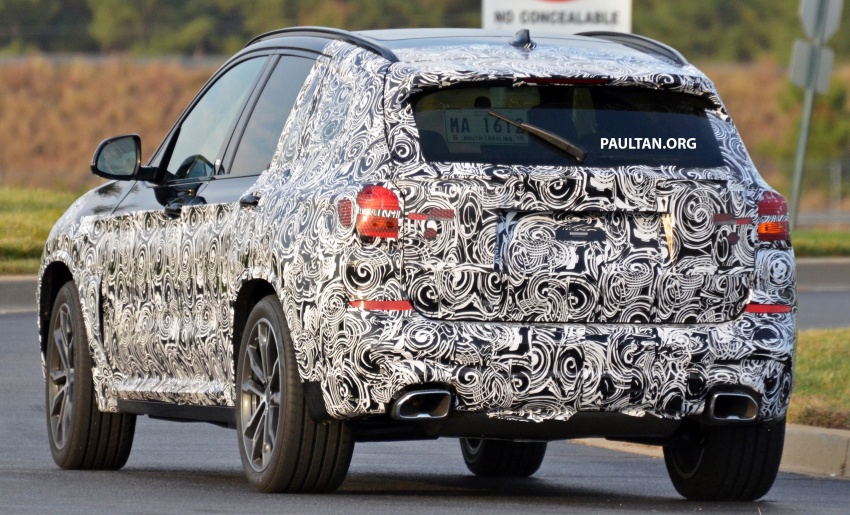 SPYSHOTS: G01 BMW X3 seen almost undisguised 575745