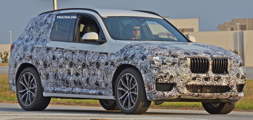 SPYSHOTS: G01 BMW X3 seen almost undisguised 575736