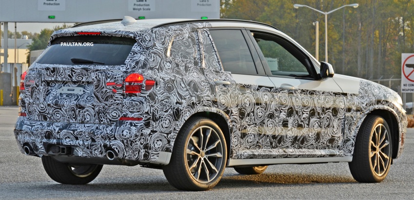 SPYSHOTS: G01 BMW X3 seen almost undisguised 575737