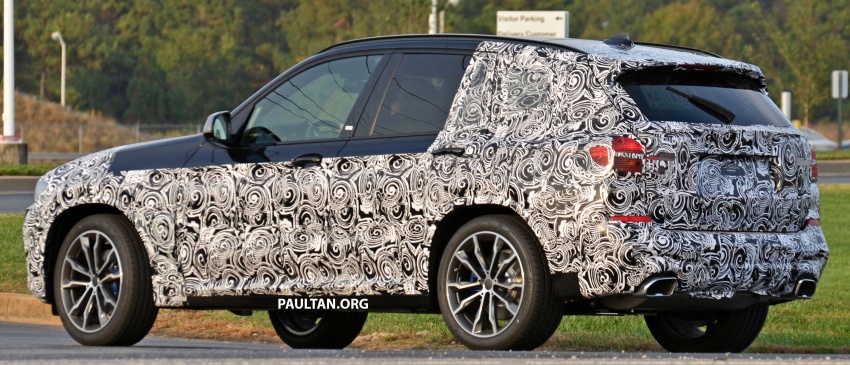 SPYSHOTS: G01 BMW X3 seen almost undisguised 575742