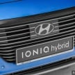 Hyundai Ioniq Hybrid dilancarkan; dua varian sebagai pilihan, pemasangan CKD – harga bermula RM100k