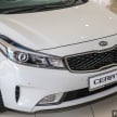 Kia Cerato facelift – prices maintained, from RM91,888