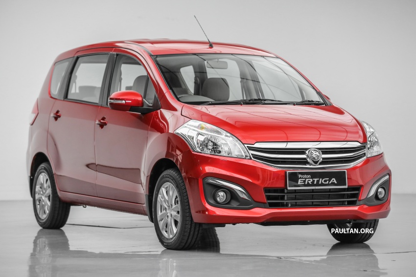Proton Ertiga MPV launched in Malaysia – RM59k-65k 583705